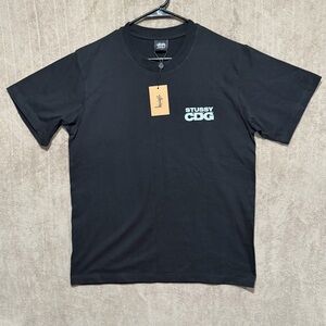 NWT STUSSY x CDG Surfman T-Shirt Medium COMME des GARCONS Streetwear